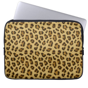 Funda Para Portátil Patrón de piel de impresión de animales leopardos