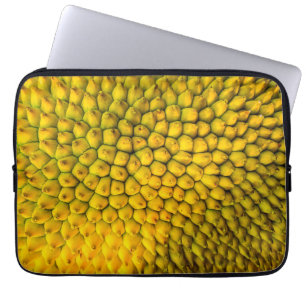Funda Para Portátil Patrón de piel de jackfruit amarillo exótico tropi