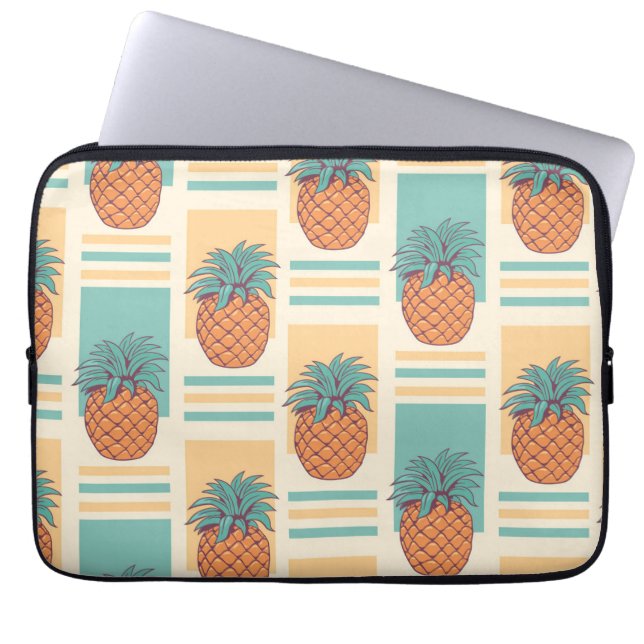Funda Para Portátil Patrón de piña (Frente)