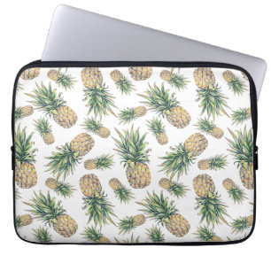 Funda Para Portátil Patrón de piña acuarela