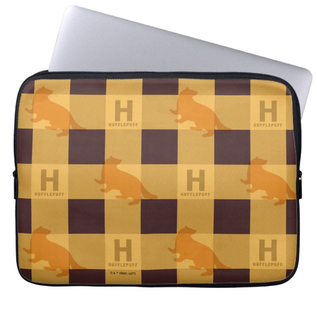 Funda Para Portátil Patrón de placa de comprobación HUFFLEPUFF™ (Frente)
