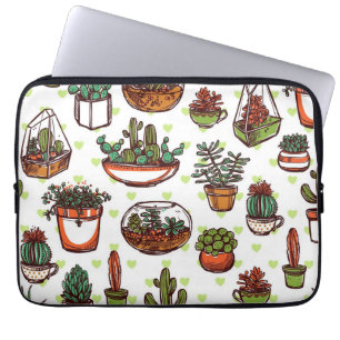 Funda Para Portátil Patrón de planta
