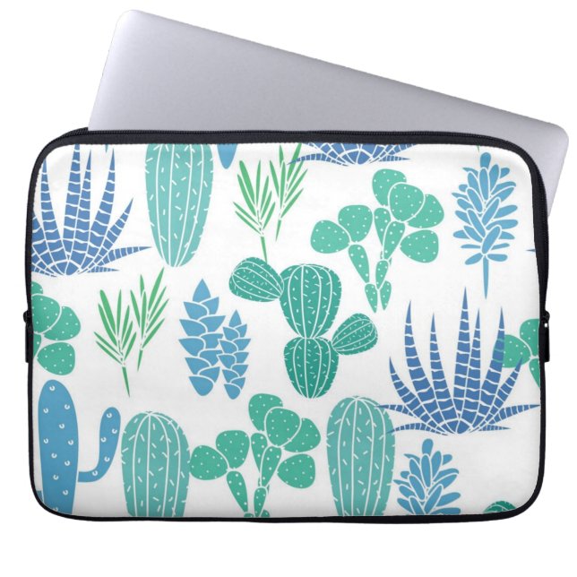 Funda Para Portátil Patrón de planta (Frente)