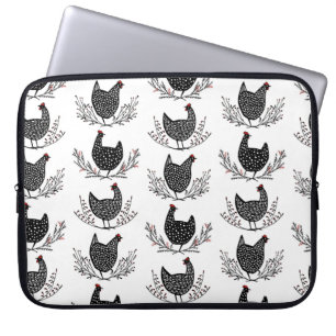 Funda Para Portátil Patrón de pollo sin foco