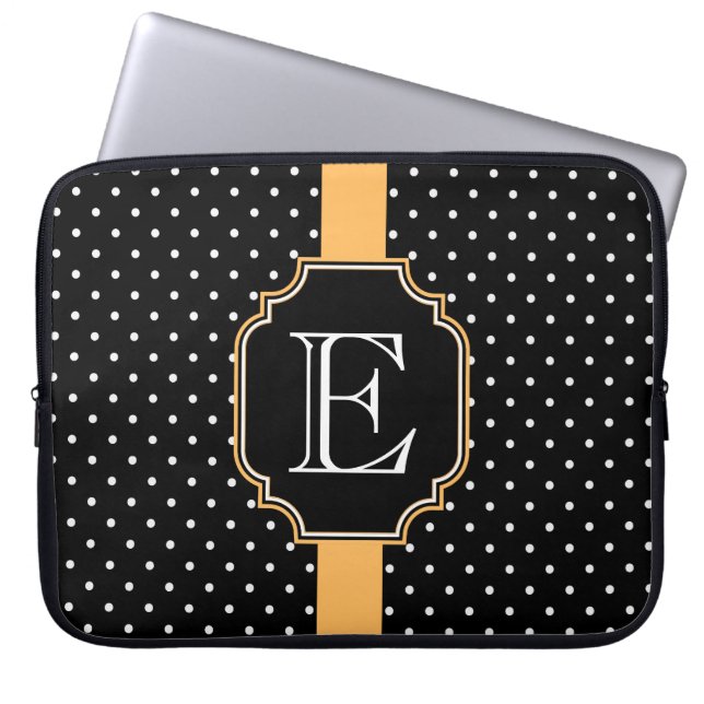 Funda Para Portátil Patrón de puntos (Frente)