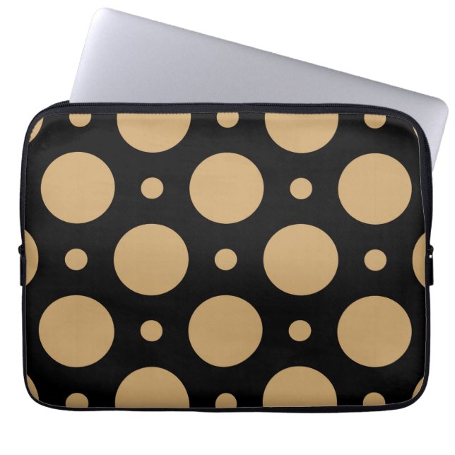 Funda Para Portátil Patrón de puntos 17 (Frente)