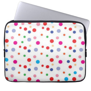 Funda Para Portátil Patrón de puntos polacos