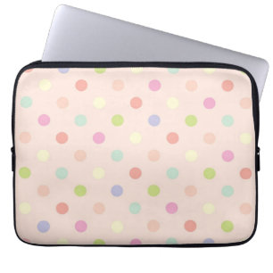 Funda Para Portátil Patrón de puntos polacos
