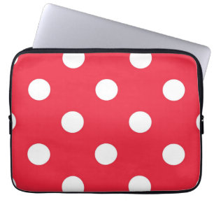 Funda Para Portátil Patrón de puntos polacos