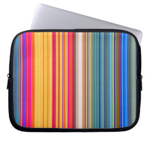 Funda Para Portátil Patrón de rayas multicolor