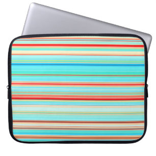 Funda Para Portátil Patrón de rayas multicolor