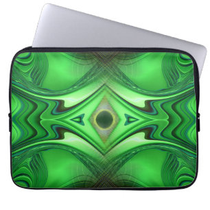 Funda Para Portátil Patrón de repetición de energía de Chakra de coraz