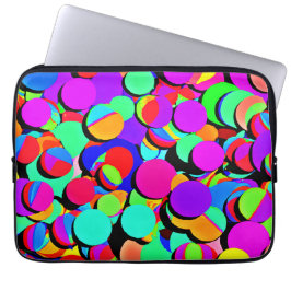 Funda Para Portátil Patrón de retro vibrante colorido