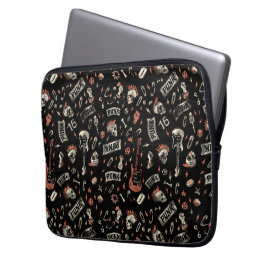 Funda Para Portátil Patrón de rock de punk - Negrita y rebelde