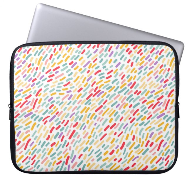 Funda Para Portátil Patrón de salpicadura de golosinas (Frente)