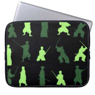 Funda Para Portátil Patrón de Samurai Yuji