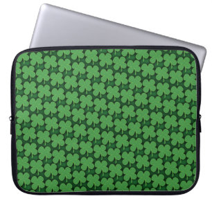 Funda Para Portátil Patrón de Shamrock