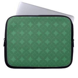 Funda Para Portátil Patrón de Shippo Verde