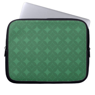 Funda Para Portátil Patrón de Shippo Verde