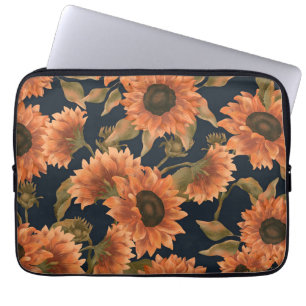 Funda Para Portátil Patrón de superficie floral-Moda Decorativa tropic