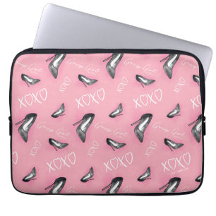 Funda Para Portátil Patrón de tacones altos de Chica Gossip