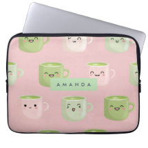 Patrón de té Pastel Kawaii Matcha personalizado