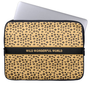 Funda Para Portátil Patrón de tigre salvaje moderno y elegante