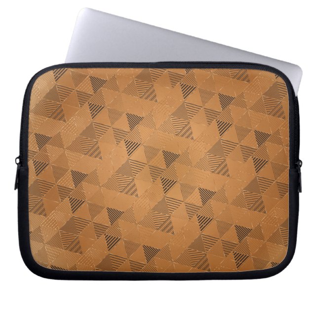 Funda Para Portátil Patrón de triángulos 5 (Frente)