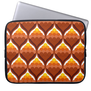 Funda Para Portátil patrón de victoria decorativo de formas orgánicas