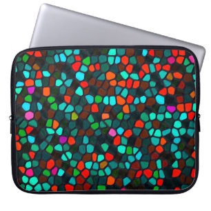 Funda Para Portátil Patrón de vidrio manchado