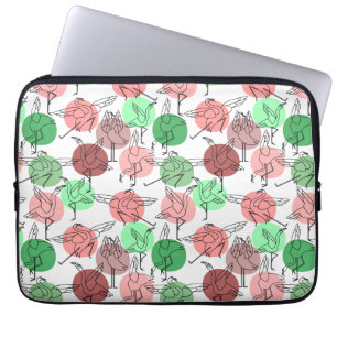 Funda Para Portátil Patrón de yoga   Patrón sin fisuras de yoga 30