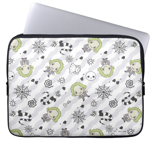 Funda Para Portátil Patrón de zumo de alcohol (Frente)