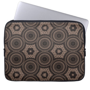Funda Para Portátil Patrón del círculo étnico