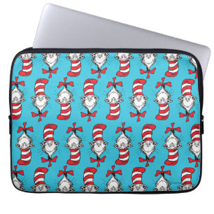 Funda Para Portátil Patrón del gato en el sombrero