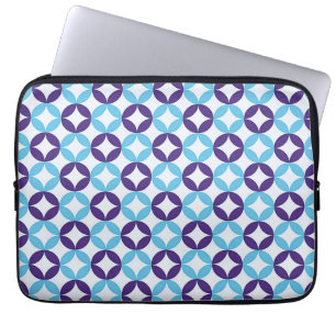 Funda Para Portátil Patrón delicado multicolor azul