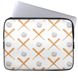 Funda Para Portátil Patrón Deportivo de Béisbol