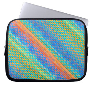 Funda Para Portátil Patrón digital colorido y abstracto