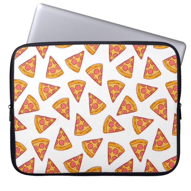 Funda Para Portátil Patrón diverso de pizza Slice (Frente)