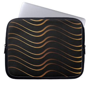 Funda Para Portátil Patrón dorado 4