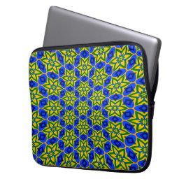 Funda Para Portátil Patrón elegante de flores abstractas