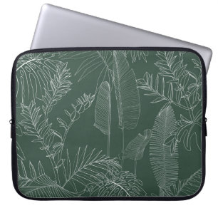 Funda Para Portátil Patrón elegante y sin fisuras con línea trenzada a