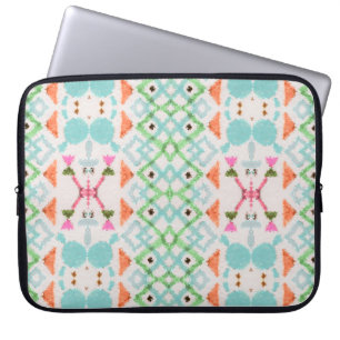Funda Para Portátil Patrón estadounidense. Impresión sin fisuras. Vint