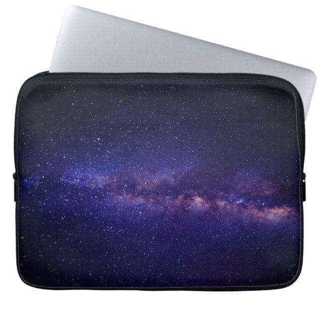 Funda Para Portátil Patrón estrella de galaxia espacial (Frente)