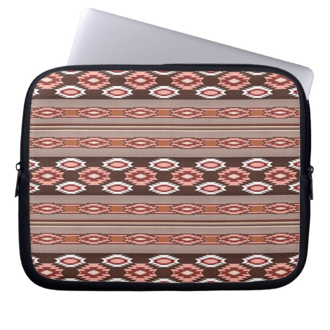 Funda Para Portátil patrón étnico del suroeste (Frente)