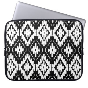 Funda Para Portátil Patrón étnico sin fisuras vintage con el hindi a