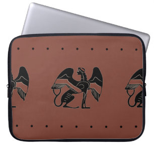 Funda Para Portátil Patrón étnico sin foco con un fantástico sphi alad
