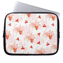 Funda Para Portátil Patrón Fénix Bird Y Phoenix Flower Seamless