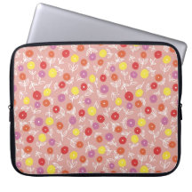 Patrón floral de Peach Kids