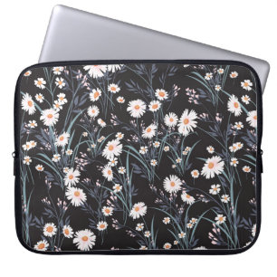 Funda Para Portátil Patrón floral de primavera sin soldadura con marea