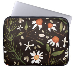 Funda Para Portátil Patrón floral de superficie de moda Primavera